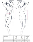 PASSION - DONNA TRIXY TEDDY NERO TAGLIA S/M - PASSION WOMAN TEDDIES - Intimo per le occasioni speciali | The Game Lingerie