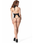 PASSION - KESMINA BODY NERO L/XL - PASSION WOMAN SETS - Intimo per le occasioni speciali | The Game Lingerie