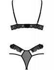 PASSION - SET DOLLY DUE PEZZI NERO S/M - PASSION WOMAN SETS - Intimo per le occasioni speciali | The Game Lingerie