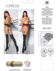PASSION - TIOPEN 003 COLLANT NERO 1/2 20/40 DEN - PASSION WOMAN GARTER & STOCK - Intimo per le occasioni speciali | The Game Lingerie