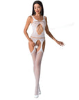 PASSION WOMAN BS057 BODYSTOCKING BIANCO TAGLIA UNICA - PASSION WOMAN - Intimo per le occasioni speciali | The Game Lingerie