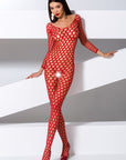 PASSION WOMAN BS077 BODYSTOCKING TAGLIA UNICA - PASSION WOMAN - Intimo per le occasioni speciali | The Game Lingerie
