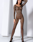 PASSION WOMAN BS077 BODYSTOCKING TAGLIA UNICA - PASSION WOMAN - Intimo per le occasioni speciali | The Game Lingerie