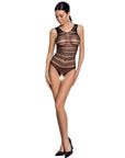 PASSION - WOMAN BS086 BODYSTOCKING NERO TAGLIA UNICA - PASSION WOMAN - Intimo per le occasioni speciali | The Game Lingerie