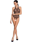 PASSION - WOMAN BS087 BODYSTOCKING NERO TAGLIA UNICA - PASSION WOMAN - Intimo per le occasioni speciali | The Game Lingerie