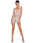 PASSION WOMAN BS090 BODYSTOCKING BIANCO TAGLIA UNICA - PASSION WOMAN - Intimo per le occasioni speciali | The Game Lingerie