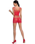PASSION WOMAN BS090 BODYSTOCKING ROSSO TAGLIA UNICA - PASSION WOMAN - Intimo per le occasioni speciali | The Game Lingerie