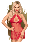 PENTHOUSE - LIBIDO BOOST BABYDOLL NERO S/M - PENTHOUSE BABYDOLL - Intimo per le occasioni speciali | The Game Lingerie