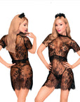 PENTHOUSE - POISON COOKIE SET TRE PEZZI NERO - PENTHOUSE SET - Intimo per le occasioni speciali | The Game Lingerie