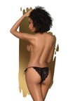 PENTHOUSE - TOO HOT TO BE REAL PERIZOMA NERO S/M - PENTHOUSE THONG - Intimo per le occasioni speciali | The Game Lingerie