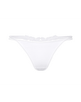 Perizoma bianco in microfibra AGNEZ - ROZA LINGERIE - The Game Lingerie
