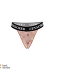 Perizoma Censored Identity - BÆD STORIES - The Game Lingerie