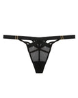 Perizoma Chantal nero in tulle - Playful Promises - The Game Lingerie