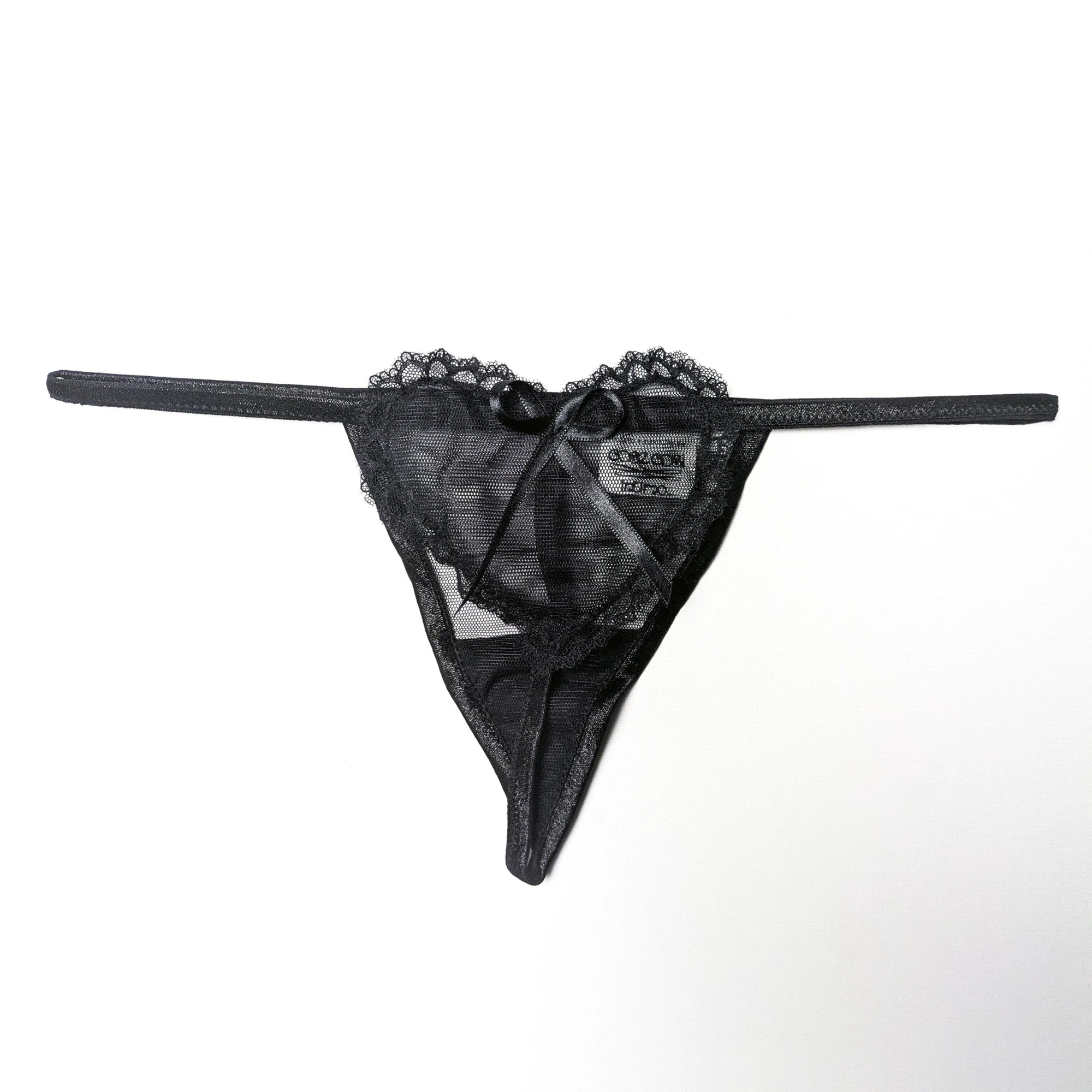 Perizoma con cuore in pizzo Abe - Cose Così - The Game Lingerie