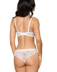 Perizoma Lagerta in Pizzo Bianco - ROZA LINGERIE - The Game Lingerie