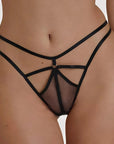 Perizoma Penny Black in tulle e laccetti - Playful Promises - The Game Lingerie