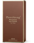 PHEROSTRONG - PROFUMO AI FEROMONI A TUA SCELTA PER UOMO 50 ML - PHEROSTRONG - Intimo per le occasioni speciali | The Game Lingerie