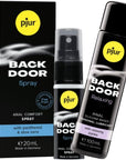 PJUR - BACK DOOR SET DI LUBRIFICANTE ANALE E SPRAY - PJUR - Intimo per le occasioni speciali | The Game Lingerie