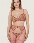 Reggicalze - Spank Me Pink - Playful Promises - The Game Lingerie