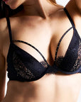 Reggiseno "L'insolente" non imbottito con borchie - Scandale - The Game Lingerie