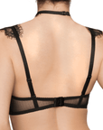 Reggiseno Push Up Idrisa con Girocollo in Pizzo - ROZA LINGERIE - The Game Lingerie