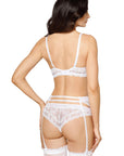 Reggiseno Push Up Lagerta in Pizzo Bianco - ROZA LINGERIE - The Game Lingerie