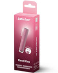 SATISFYER - STIMOLATORE CLITORIDEO FIRST KISS WAVE GARNET - SATISFYER AIR PULSE - Intimo per le occasioni speciali | The Game Lingerie