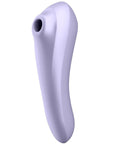 SATISFYER - VIBRATORE DUAL PLEASURE AIR PULSE MAUVE - SATISFYER CONNECT - Intimo per le occasioni speciali | The Game Lingerie