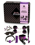 SECRETPLAY - BDSM SET 8PCS VIOLA / NERO. - SECRETPLAY 100% FETISH - Intimo per le occasioni speciali | The Game Lingerie