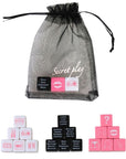 SECRETPLAY - GIOCO 3 DADI (ES/PT/EN/FR) - SECRETPLAY 100% GAMES - Intimo per le occasioni speciali | The Game Lingerie
