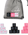 SECRETPLAY - GIOCO 3 DADI (ES/PT/EN/FR) - SECRETPLAY 100% GAMES - Intimo per le occasioni speciali | The Game Lingerie