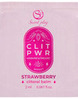 SECRETPLAY - LUBRIFICANTE MONODOSE ALLA FRAGOLA 2 ML - SECRETPLAY COSMETIC - Intimo per le occasioni speciali | The Game Lingerie