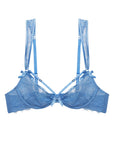 Set completo Fallon Cornflower azzurro fiordaliso - Playful Promises - The Game Lingerie