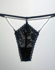 Set reggiseno e perizoma con perle - Cose Così - The Game Lingerie