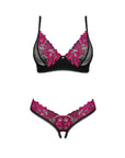 Set Sexy con Reggiseno e Perizoma Aperto Rosenty | Obsessive 185993 - Obsessive - Intimo per le occasioni speciali | The Game Lingerie