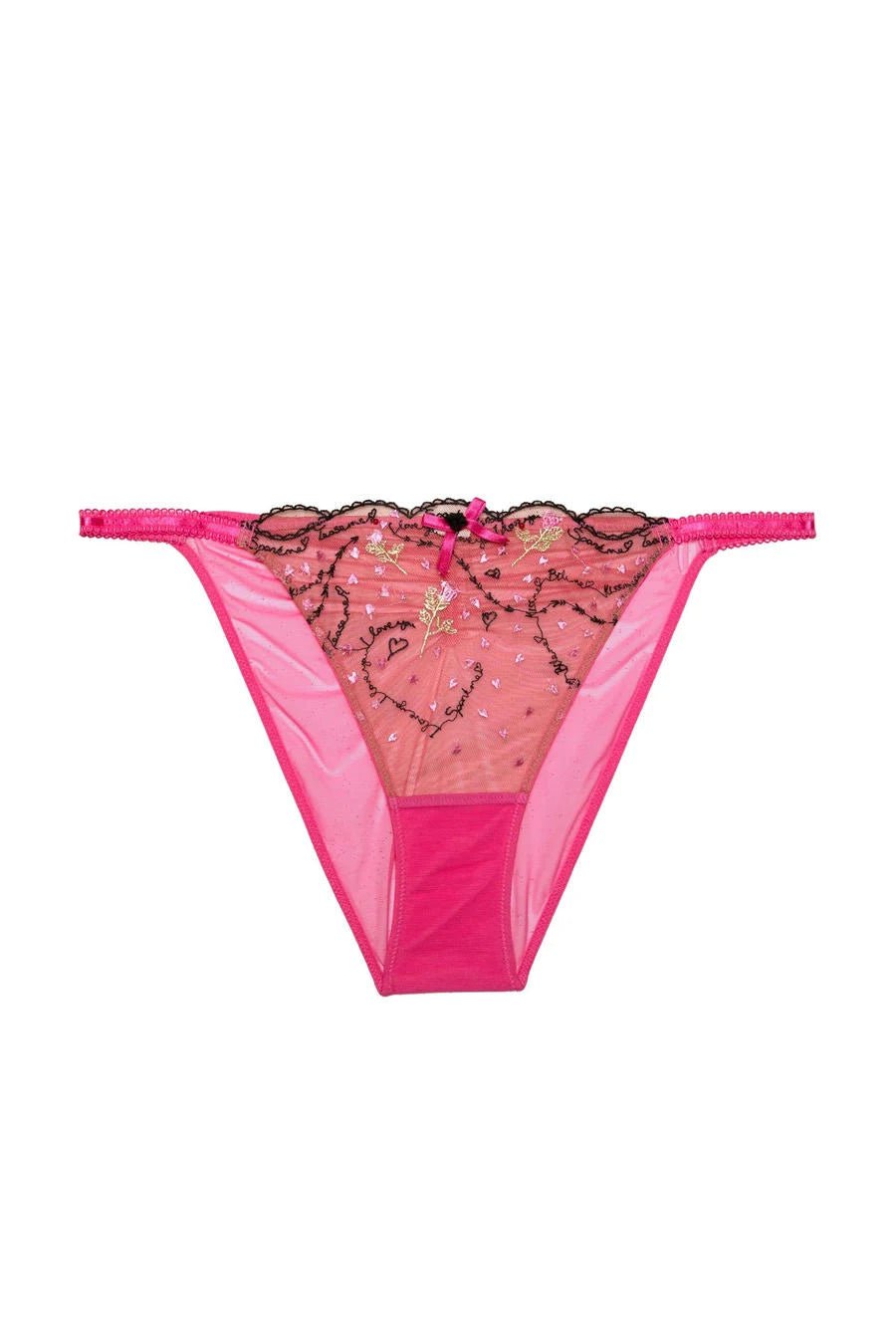 Slip Tanga - Spank Me Pink - Playful Promises - The Game Lingerie