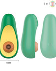 Stimolatore Clitorideo ad Aspirazione e Onde Soniche AVOCADO – WAKI - Intense - Intimo per le occasioni speciali | The Game Lingerie - Intimo per le occasioni speciali | The Game Lingerie