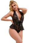 SUBBLIME - 930882 BODY SEXY CON VOLANT NERO L/XL - SUBBLIME BODYSTOCKINGS - Intimo per le occasioni speciali | The Game Lingerie