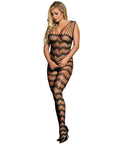 SUBBLIME - 951696 BODYSTOCKING A RETE SENZA CAVALLO CON SPALLINE SULLE SPALLE NERO TAGLIA UNICA - SUBBLIME BODYSTOCKINGS - Intimo per le occasioni speciali | The Game Lingerie
