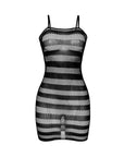SUBBLIME - 951733 VESTITO A RETE CON STRISCE NERE TAGLIA UNICA - SUBBLIME DRESSES - Intimo per le occasioni speciali | The Game Lingerie