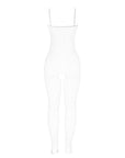 SUBBLIME - 951740 BODYSTOCKING BIANCO A RETE SENZA CAVALLO CON FIOCCHI TAGLIA UNICA - SUBBLIME BODYSTOCKINGS - Intimo per le occasioni speciali | The Game Lingerie