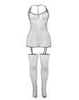 SUBBLIME - 951955 BODYSTOCKING A RETE LUCIDO TAGLIA UNICA - SUBBLIME BODYSTOCKINGS - Intimo per le occasioni speciali | The Game Lingerie