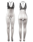SUBBLIME - 951993 BODYSTOCKING A RETE TRASPARENTE NERA SENZA CAVALLO TAGLIA UNICA - SUBBLIME BODYSTOCKINGS - Intimo per le occasioni speciali | The Game Lingerie