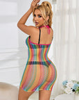 SUBBLIME - 952341 VESTITO A RETE ARCOBALENO TAGLIA UNICA - SUBBLIME DRESSES - Intimo per le occasioni speciali | The Game Lingerie