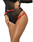 SUBBLIME - 953706 MANETTE CON CINTURA BONDAGE ROSSO TAGLIA UNICA - SUBBLIME FETISH - Intimo per le occasioni speciali | The Game Lingerie