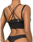 SUBBLIME - 953713 CINTURA PUNK BONDAGE FIBBIA METALLO NERA TAGLIA UNICA - SUBBLIME FETISH - Intimo per le occasioni speciali | The Game Lingerie