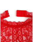 SUBBLIME - 953881 BODY COPPA APERTA ROSSO L/XL - SUBBLIME BODYSTOCKINGS - Intimo per le occasioni speciali | The Game Lingerie