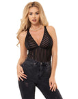 SUBBLIME - 954154 BODY CON CINTURA REGGICALZE NERO L/XL - SUBBLIME BODYSTOCKINGS - Intimo per le occasioni speciali | The Game Lingerie