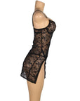 SUBBLIME - 954185 BABYDOLL IN PIZZO CON SPALLINE REGOLABILI NERO S/M - SUBBLIME BABYDOLLS - Intimo per le occasioni speciali | The Game Lingerie