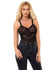 SUBBLIME - 9542277 BODY CON CATENE + CINTURA REGGICALZE NERO L/XL - SUBBLIME BODIES - Intimo per le occasioni speciali | The Game Lingerie